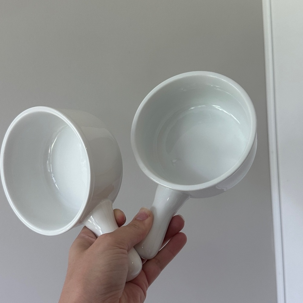 Sur La Table 100% Porcelain Soup Bowls Set of 2